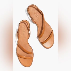 Madewell Slingback Sandals. Size 8. New!